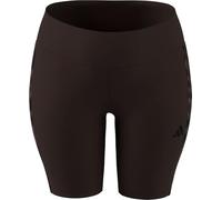 adidas Damen SEASONAL ESSENTIALS LEOPARD PRINT 3-STRIPES BIKER SHORTS, Aurora Coffee/MULTICOLOR, 4XL Plus