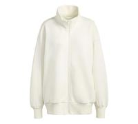 adidas Damen Soft LUX Full-Zip Tracktop, Off White, M