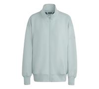 adidas Damen Soft LUX Full-Zip Tracktop, Wonder Sage, S