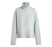 Adidas Soft Lux Half Zip Sweatshirt Vert XS Femme