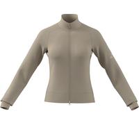 adidas Damen Soft LUX Slim Track Top, Crystal Linen, S