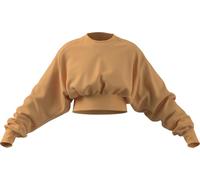 adidas Damen Soft LUX Sweatshirt, Semi Ice Tangerine, XS