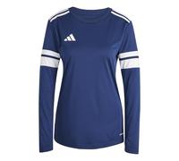 adidas Damen SQUADRA25 Jersey Long Sleeve, Team Navy Blue 2/White, XXS