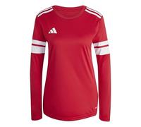 adidas Damen SQUADRA25 Jersey Long Sleeve, Team Power Red 2/White, XXS