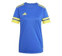 adidas Damen SQUADRA25 Jersey Short Sleeve, Team Royal Blue/Team Yellow, S