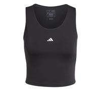 adidas Damen Techfit Cropped Training Tank Top, Black, XL