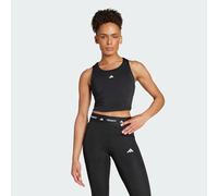 adidas Damen Techfit Cropped Training Tank Top, Black, XXS