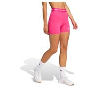 adidas Damen TECHFIT Short Leggings, real magenta, S 4 inch
