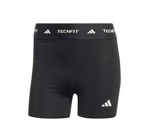 adidas Damen TECHFIT Stay in Play Short Leggings, Black, XXS 5 inch