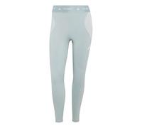 adidas Damen TECHFIT Workout Color Block 7/8 Leggings, Wonder Sage/wonder silver, L