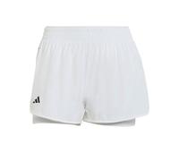 adidas Damen Tennis Climacool 2IN1 Match Shorts, White, L