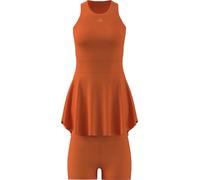adidas Damen Tennis Climacool Y-Dress, Pure Orange, XXS