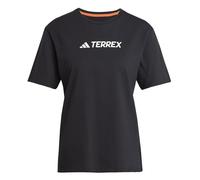 adidas Damen Terrex Classic Logo T-Shirt, Black, M