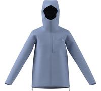 adidas Damen Terrex Multi 2.5 Layer CLIMAPROOF Rain Jacket, glow blue, M