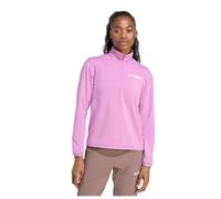 adidas Damen Terrex Multi Climawarm Half Zip Tech Fleece Jacket, preloved Purple, S
