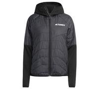 adidas Damen Terrex Multi CLIMAWARM Insulated Hybrid Hooded Jacket, Black, XL