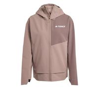 adidas Damen Terrex Multi Soft shell Jacket, trace brown, M