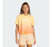 adidas Damen Terrex Multi Tee Meadow Pack, Semi Ice Tangerine, M