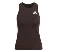 adidas Damen Train Essentials 3-Stripes Workout Tank, Aurora Coffee/White, S