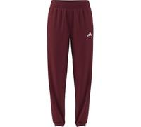 adidas Damen Train Essentials 3-Stripes Woven Pants, Active Maroon/White, M Tall