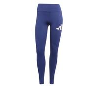 adidas Damen Train Essentials Big Logo Full Length Leggings, dark blue, M