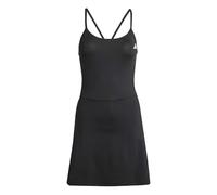 adidas Damen Train Essentials Workout Dress with Integrated Shorts, Black/White, M