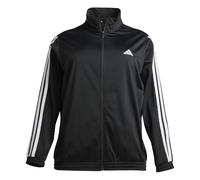 adidas Survêtement 3 bandes pour femme (grande taille) 4XL (grande taille) noir/blanc
