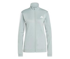adidas Damen Tricot 3-Stripes Tracktop, Wonder Sage, S