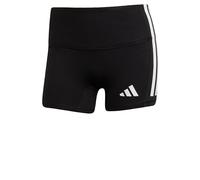 adidas Damen Volleyball 3-Stripes 4 Inches Shorts, Black, XS 4 inch