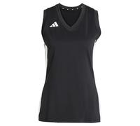 adidas Damen Volleyball Quickset Sleeveless Jersey, Black, M