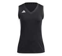 adidas Damen Volleyball Quickset Sleeveless Jersey, Black, XL