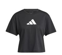 adidas Damen Workout Essentials Big Performance Logo Training T-Shirt, Black, XL