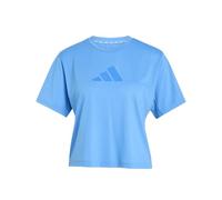 adidas Damen Workout Essentials Big Performance Logo Training T-Shirt, Ray Blue, L