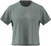 adidas Damen Workout Essentials Big Performance Logo Training T-Shirt, Wonder Sage, L