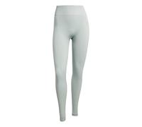 adidas Damen Workout Essentials Knit Full Length Leggings, Wonder Sage, L