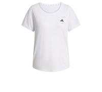 adidas Damen Workout Essentials Scoop Neck T-Shirt, White, L