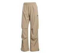 adidas Damen Workout Essentials Woven Training Pants, Chalky Brown, M
