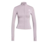 adidas Damen Workout Essentials Zip Through Jacket, preloved Fig, S