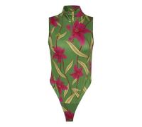 adidas Damen x Farm Rio Bodysuit, preloved Lime/Bahia Magenta/Crew Green, XL