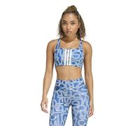 adidas Damen x Farm Rio Optime Bra, Dark Marine/Talc/Cream White, S