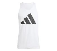 adidas Débardeur de Sport Blanc Homme Run It Tank Blanc L