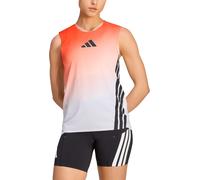 Adidas - Débardeur de trail running technique et léger - W XPR Pro Tank White Semi Impact Orange pour Femme - Taille S Orange S