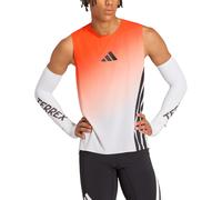 Adidas - Débardeur de trail running technique et léger - XPR Pro Tank White Semi Impact Orange pour Homme - Taille XL Orange XL