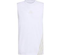 Adidas - Débardeur de trail technique et respirant sans manches - XPR Tank White pour Homme - Taille S - Blanc Blanc S