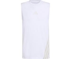 Adidas - Débardeur de trail technique et respirant sans manches - XPR Tank White pour Homme - Taille XL - Blanc Blanc XL
