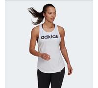 adidas Femme Essentials Loose Logo Tank Top, White/Black, L