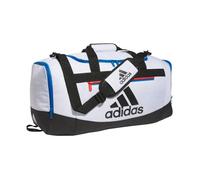 adidas Defender 4 Sac de Sport Unisexe Taille Unique, Onix Bicolore Blanc/Bleu Roi Brillant/Noir, Taille Unique, Defender 4 Sac de Sport Moyen