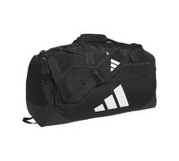 Adidas Defender 5.0 Duffel, Durable Travel Gym Sports Bag for Men and Women, Black, Medium (59L)