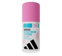 adidas Déodorant bille anti-transpirant Ultra Fresh Control pour femme, Parfum frais, Protection contre la transpiration pendant 72 heures, Doux pour la peau, Formule Vegan, 50 ml