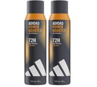 adidas, Déodorant Power Booster, Protection 72H, Parfum composé de notes de fruits frais, d'&pices et de menthe poivrée, Testée dermatologiquement, Vegan, Sans alcool, 150 ML (Lot de 2)